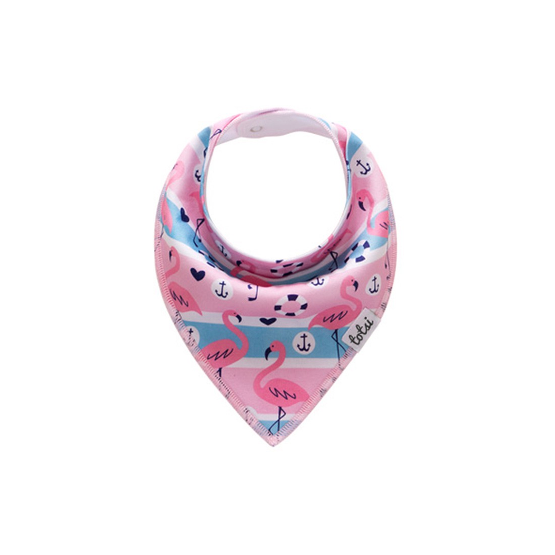 pink dribble bibs