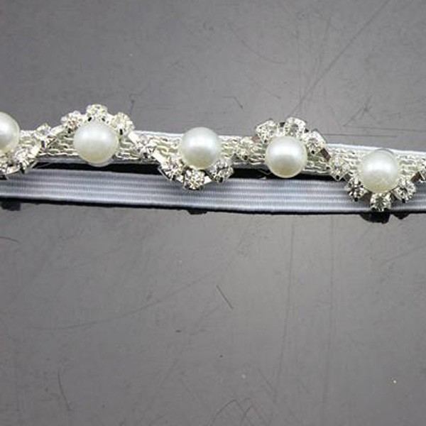 Caterina - Luxury Pearl Rhinestone Baby Headband