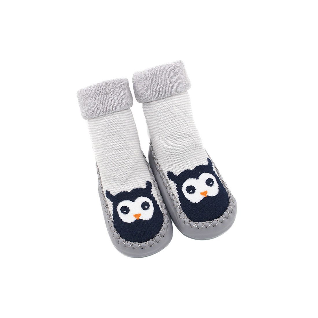 Totsi Tribe 4 - Comfy Non-Slip Baby Slipper Socks