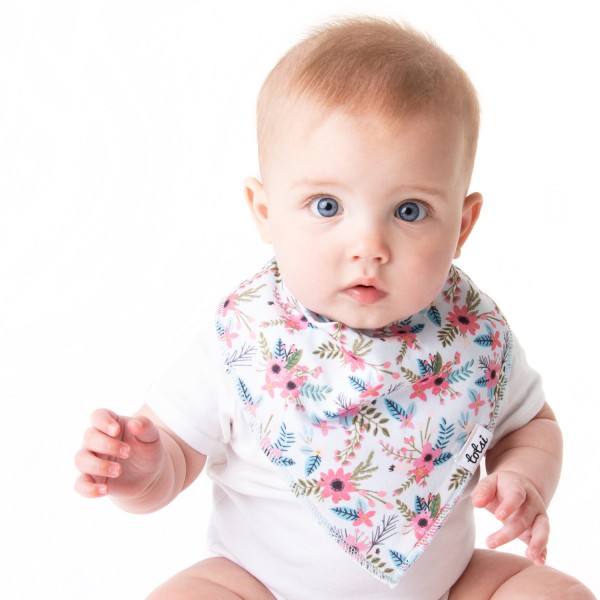 Baby girl bandana sales bibs