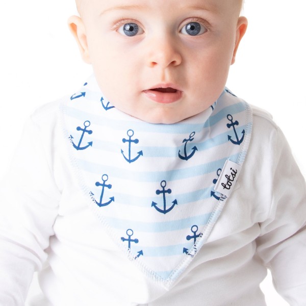 Anchor Down Stripe - Luxury Baby...