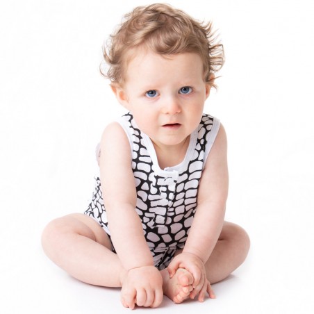 Baby Boy or Baby Girl Sleeveless Overalls | House of Sofella